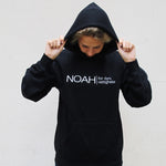 Last inn bildet i Galleri-visningsprogrammet, Svart Hettegenser NOAH - for dyrs rettigheter
